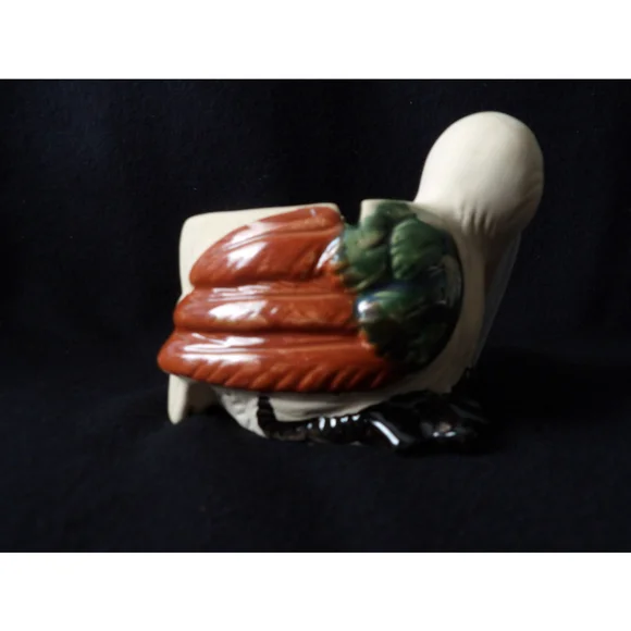 Stork Ashtray Green White - Picture 5 of 5